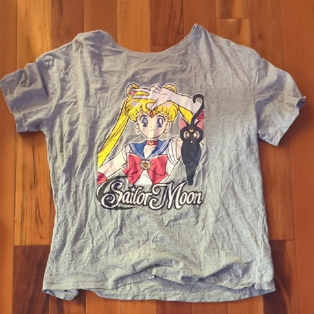 Sailor Moon Gray Kids T-Shirt